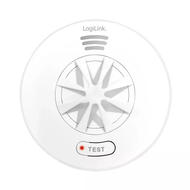LogiLink SC0232 Hitzemelder Weiß 85 dB Alarm Klasse A1 54-65°C Batteriebetrieben