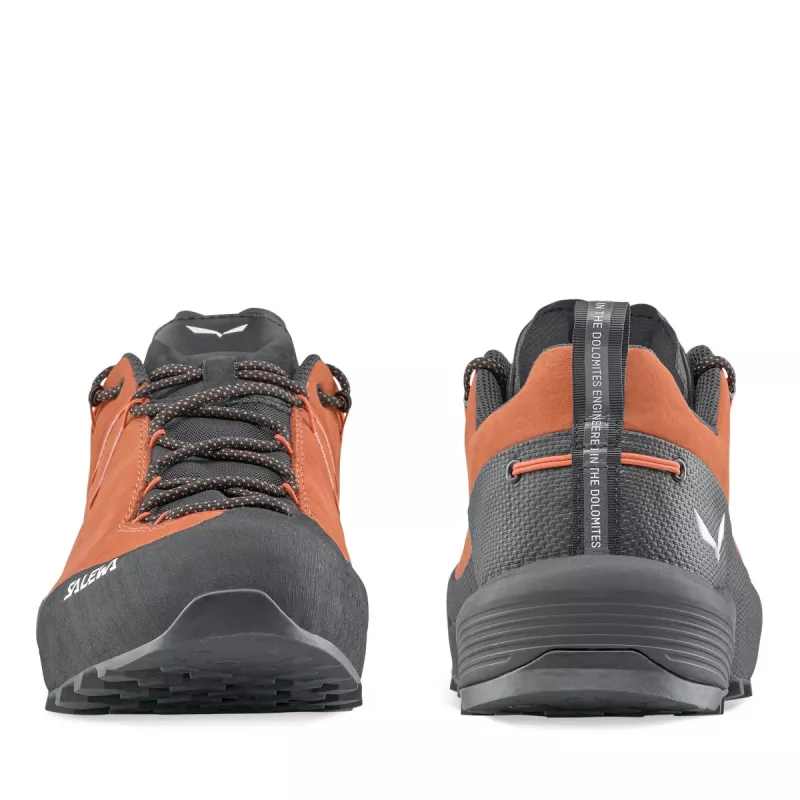 Salewa Wildfire Leather 2 GTX Herren-Niedrige Wanderschuhe - Bombay Brown/Schwarz, EU 44.5