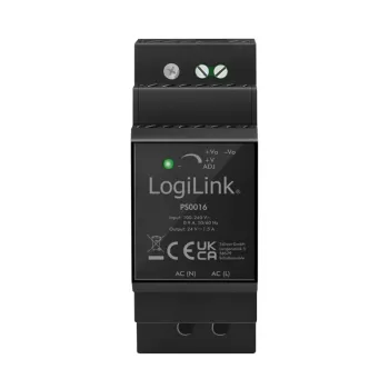 LogiLink PS0016 DIN-Hutschienen-Netzteil, 36 W 24 V