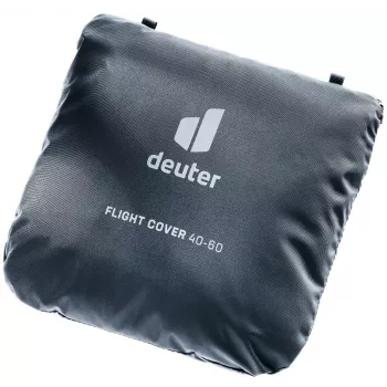 DEUTER Cover für Flight Case - Schwarze Schutzhülle gegen Staub und Kratzer mit Ausschnitten für Griffe