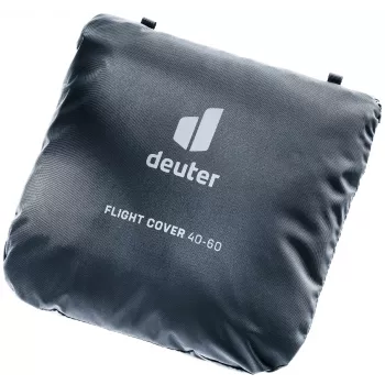DEUTER Cover für Flight Case - Schwarze Schutzhülle gegen Staub und Kratzer mit Ausschnitten für Griffe