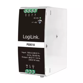 LogiLink Professional Hutschienen-Netzteil 240 W 48 V