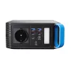 LogiLink Powerstation 200W, 148Wh Li-ion, reine Sinuswelle, USB-C PD 45W, LED-Licht