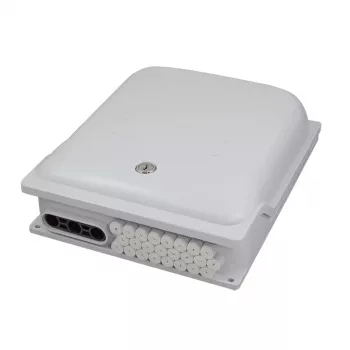 LOGILINK FTTX Verteilerbox, 96 Fasern, 24x LC Duplex oder SC Simplex, unbestückt, IP65, Wandmontage