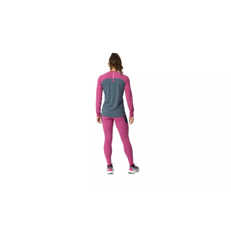 Dynafit Alpine Pro Langarm Laufshirt Damen Magenta Größe M