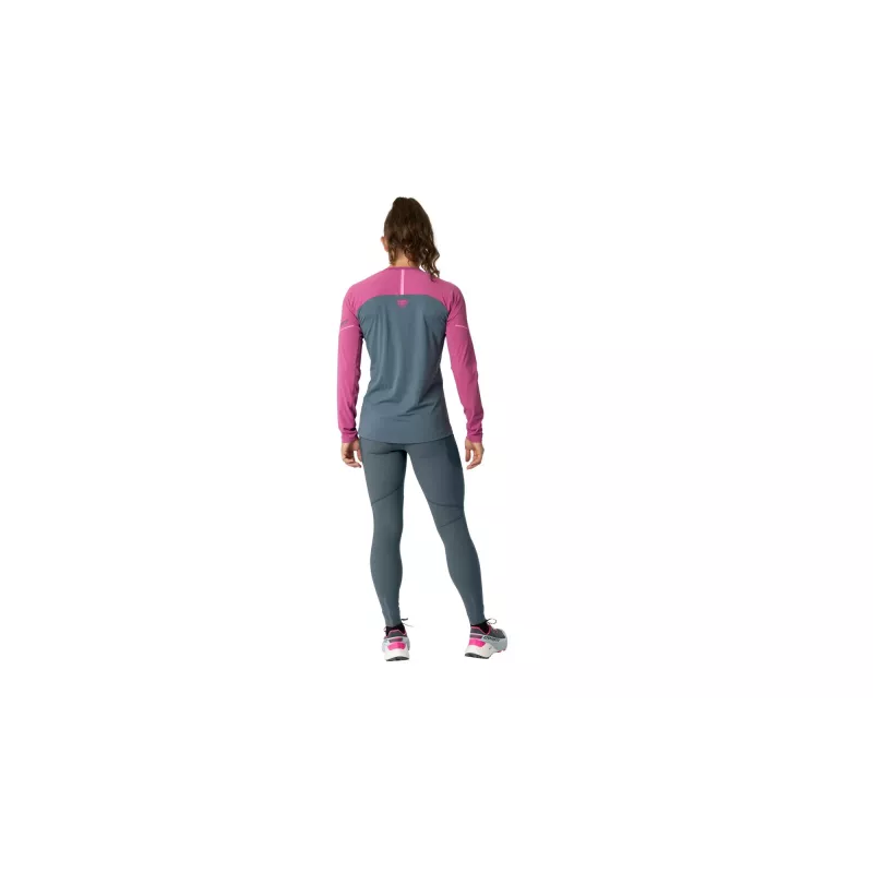 Dynafit Alpine Pro Langarm Laufshirt Damen Magenta Größe M