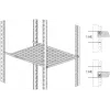 EFB Elektronik 19 inch 0,5U festes Rack-Regal, 70 kg Belastung, 750-850 mm Tiefe, Tiefschwarz (RAL 9005)