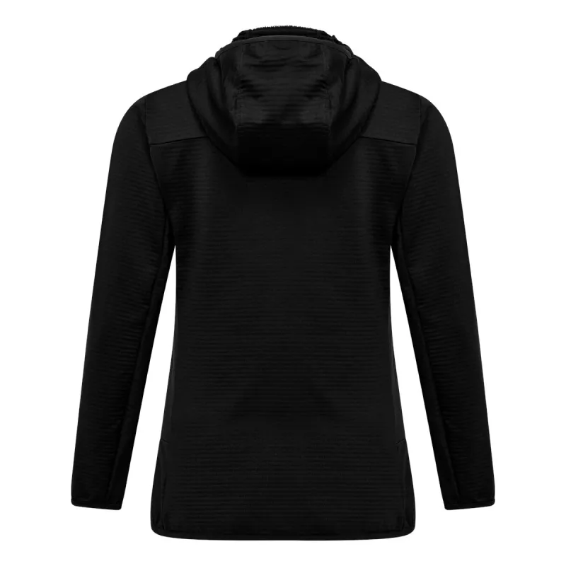 Salewa Puez Altavia PL HD Damen Kapuzen-Fleecejacke - Black Out