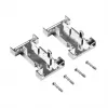 EFB ELEKTRONIK EB0909MV2 Metallisiertes leeres Interface-Gehäuse, 1-Port Keystone, Silber