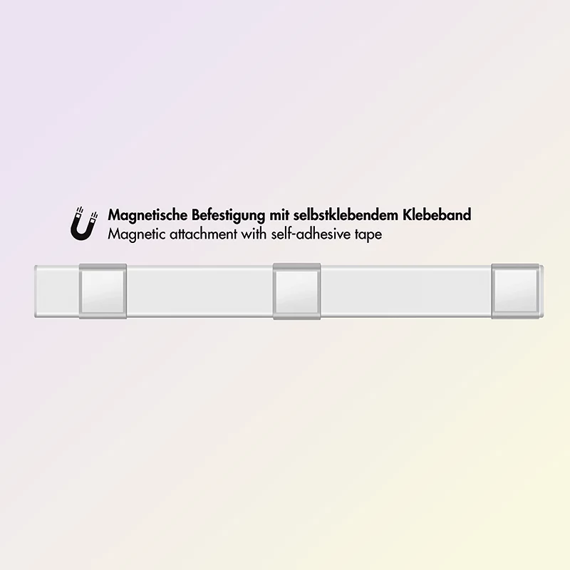 LogiLink LED-Unterbauleuchte, ultraflach, PIR-Sensor, 400mm, 160lm