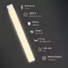 LogiLink LED-Unterbauleuchte, ultraflach, PIR-Sensor, 400mm, 160lm