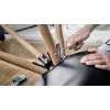 BOSCH 9-teiliger Inbusschlüsselsatz mit farbcodierten L-Schlüsseln, Kugelkopf und Haltefunktion, metrisch 1,5-10 mm, BlackLaser-Oberfläche, Clip-Halter