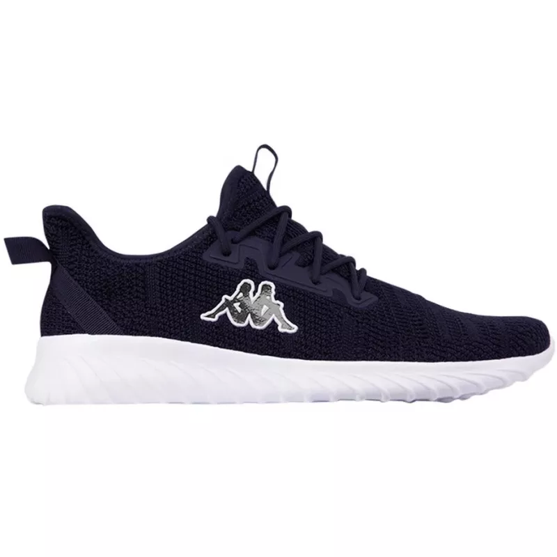 Kappa Capilot Herren Freizeitsneaker Marineblau & Weiß Schnürschuh Low-Top EU 44