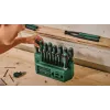 BOSCH Gemischter Schraubendreher-Satz 39-teilig mit Ständer, Grün/Schwarz