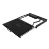 LogiLink 8-Port KVM-Konsole mit 17-Zoll-LCD, VGA, Ultra-Short-Depth, 1U-Rackmount