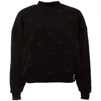 Kappa Ignara Damen-Sweatshirt Schwarz 309091 19-4006 L