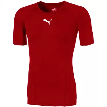 Puma LIGA Baselayer Kurzarm Herren-T-Shirt Rot 655918 01 XL