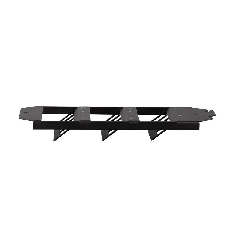LOGILINK Keystone Bodenbox-Einsatz für 3 x 4 Keystone-Module, Schwarz