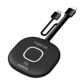 LogiLink Wireless HDMI BYOD Sender-Einheit für HDW0112, 1080p@60Hz, 50m Reichweite, Plug & Play