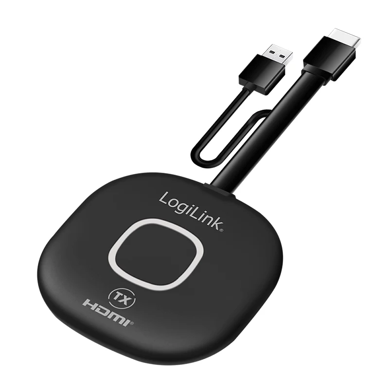 LogiLink Wireless HDMI BYOD Sender-Einheit für HDW0112, 1080p@60Hz, 50m Reichweite, Plug & Play
