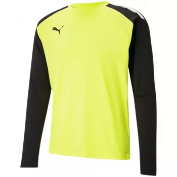 Puma teamPACER GK LS Herren Torwart-Trainingsjacke Gelb-Schwarz L