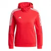 adidas Tiro 21 Sweat-Hoodie Team Power Red Junior Größe 116