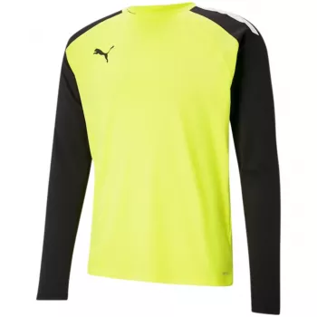 Puma teamPACER GK LS Herren Torwart-Trainingsshirt Gelb-Schwarz 704933 Größe M