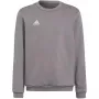 adidas Entrada 22 Sweat Top Kinder Grau Sweatshirt H57477 (116 cm)
