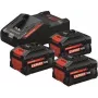 Bosch Starter-Set 3x EXBA 18V 8.0Ah Akku mit EXAL 18V-160 Ladegerät (0615V0005R)