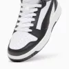 Puma Rebound V6 Mid Kinder-Sneaker Weiß Schwarz 393831 01 Größe 38
