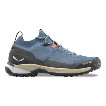 Salewa Puez 2 Knit PTX Low-Cut Wanderschuhe - Java Blue/Schwarz - EU 46