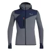 Salewa Puez 2 Dry Langarm Full Zip Hooded Tee Navy Blazer XL
