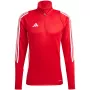 adidas Tiro 24 Trainings-Top Team Power Red 2XL Herren Slim Fit AEROREADY
