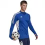 adidas Condivo 22 Training Herren-Sweatshirt 1/2 Reißverschluss Blau-Weiß HA6271