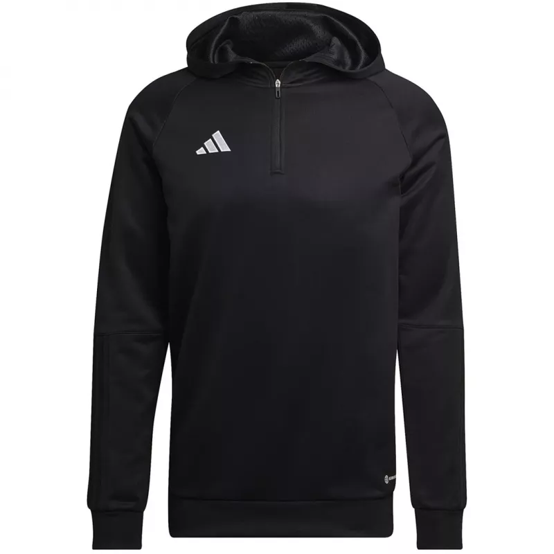 adidas Tiro 23 Competition Hoodie Core Black/Weiß Herren M