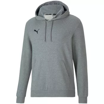 PUMA teamGOAL 23 Casuals Hoodie Mittelgrau Melange Herren Größe M