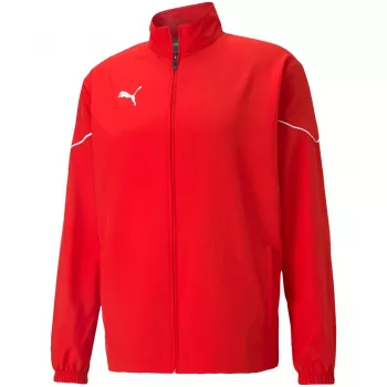 PUMA teamRISE Sideline Herren-Full-Zip-Jacke, Rot, Größe S