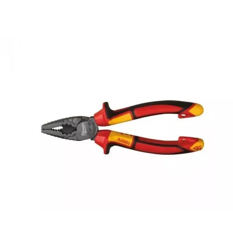 MILWAUKEE VDE Kombinationszange 180mm 1000V isoliert mit Weichgriff