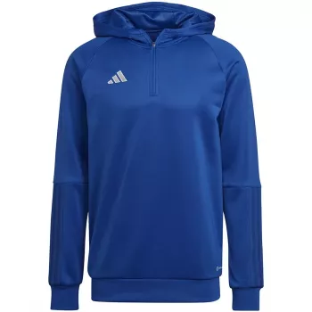 adidas Tiro 23 Competition Hoodie Kapuzenpullover blau HU1349
