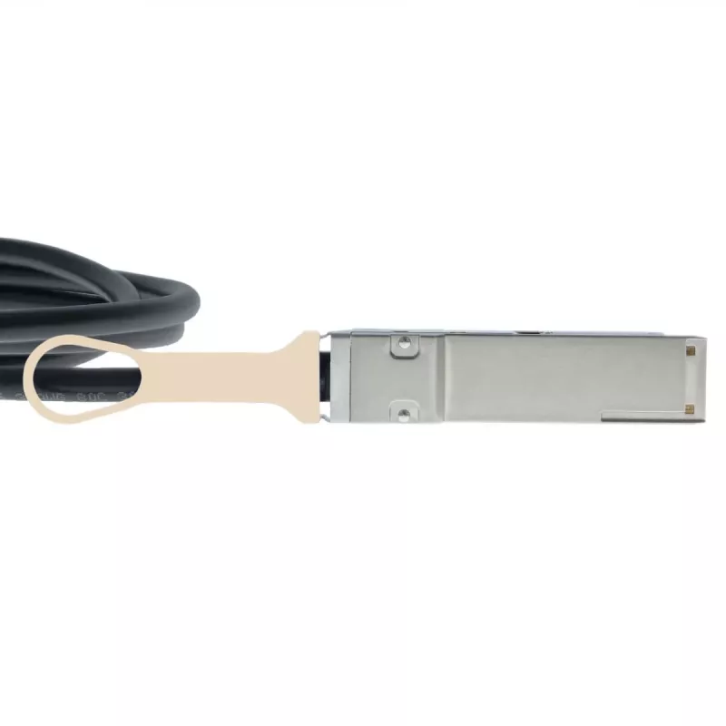 BlueOptics Molex 74764-1201 Kompatibles BlueLAN QSFP+ Direct Attach Kupferkabel, 2m, 40Gbps, passiv, 30 AWG, Schwarz