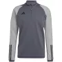 adidas Tiro 23 Competition Trainings-Top Herren Team Grey Four