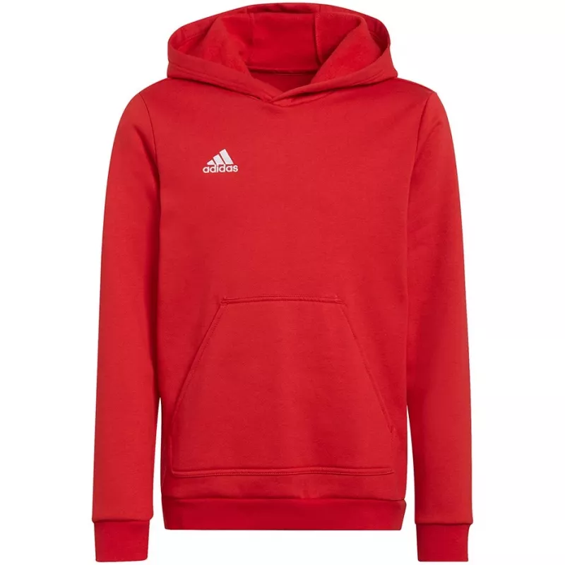 adidas Entrada 22 Hoody Kinder Rot Sweatshirt 116