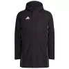 adidas Tiro 24 Stadium Parka Herrenjacke Schwarz/Weiß L