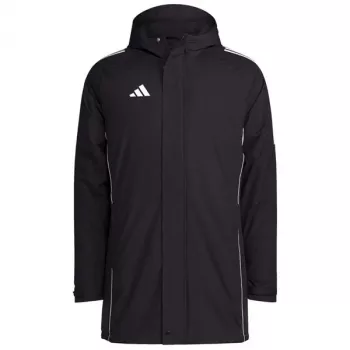 adidas Tiro 24 Stadium Parka Herrenjacke Schwarz/Weiß L