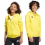 adidas Entrada 26 Full-Zip Kapuzenpullover Kinder Gelb KH1777 152cm