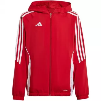 adidas Tiro 24 Kinder-Trainingsjacke Rot 128cm
