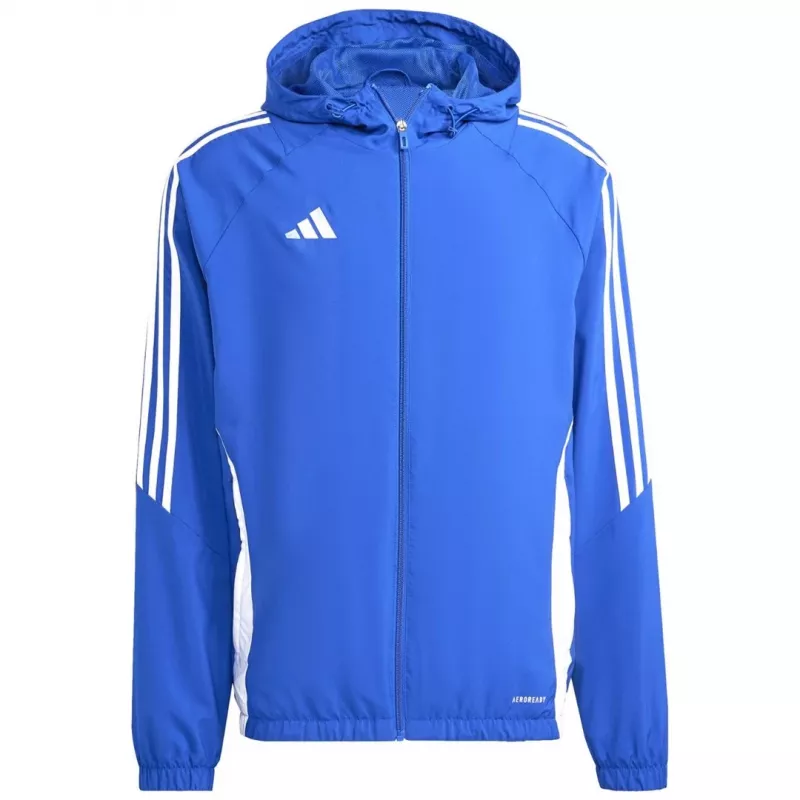 adidas Tiro 24 Herren-Trainingsjacke Team Navy Blue 2/Weiß IM8811 M