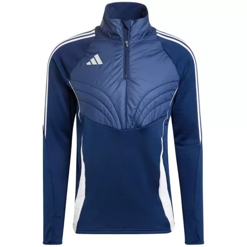 adidas Herren Tiro 24 Winterized Hoodie Team Navy Blue/Weiß Größe M