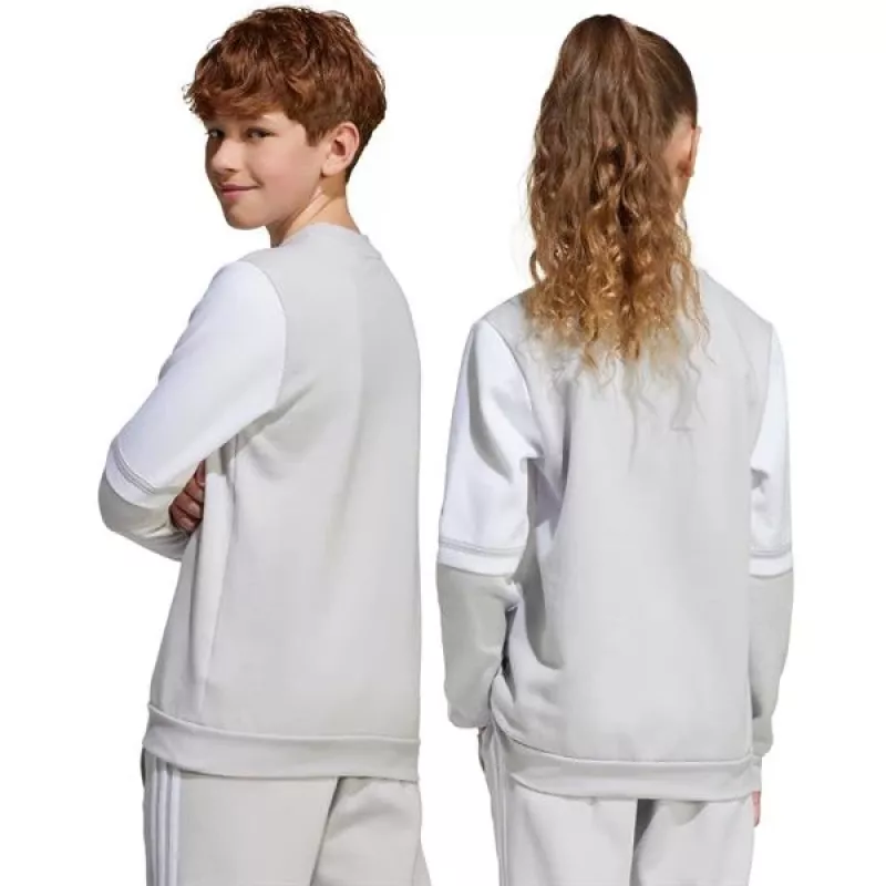 adidas Squadra 25 Sweat Crew Kinder-Sweatshirt Grau JD4824 152cm
