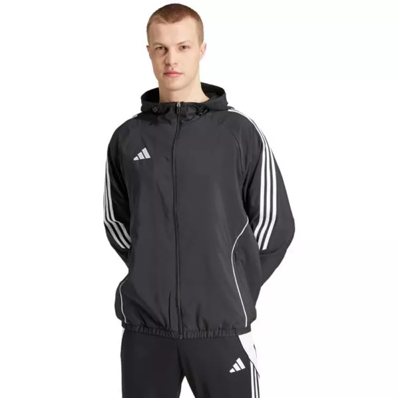 adidas Tiro 24 Herren-Trainingsjacke Schwarz 2XL
